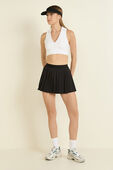 High-Rise Pleated Tennis Skirt